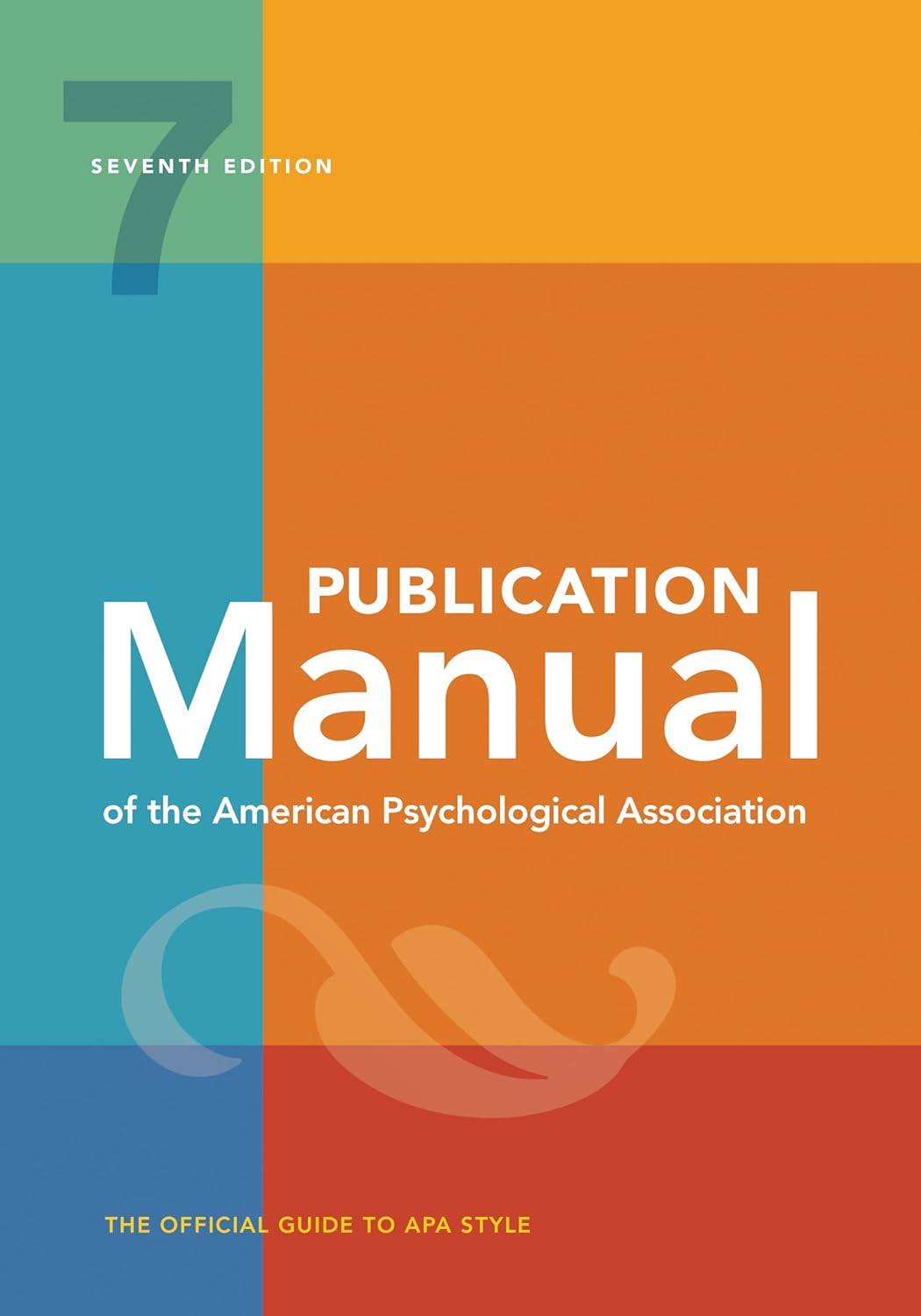 Publication Manual of the American Psychological Association (7th Edition, Official APA Guide) – Full Color, Spiral-Bound & Tabbed | APA 7 Style Guide for Research, Citation & Academic Writing