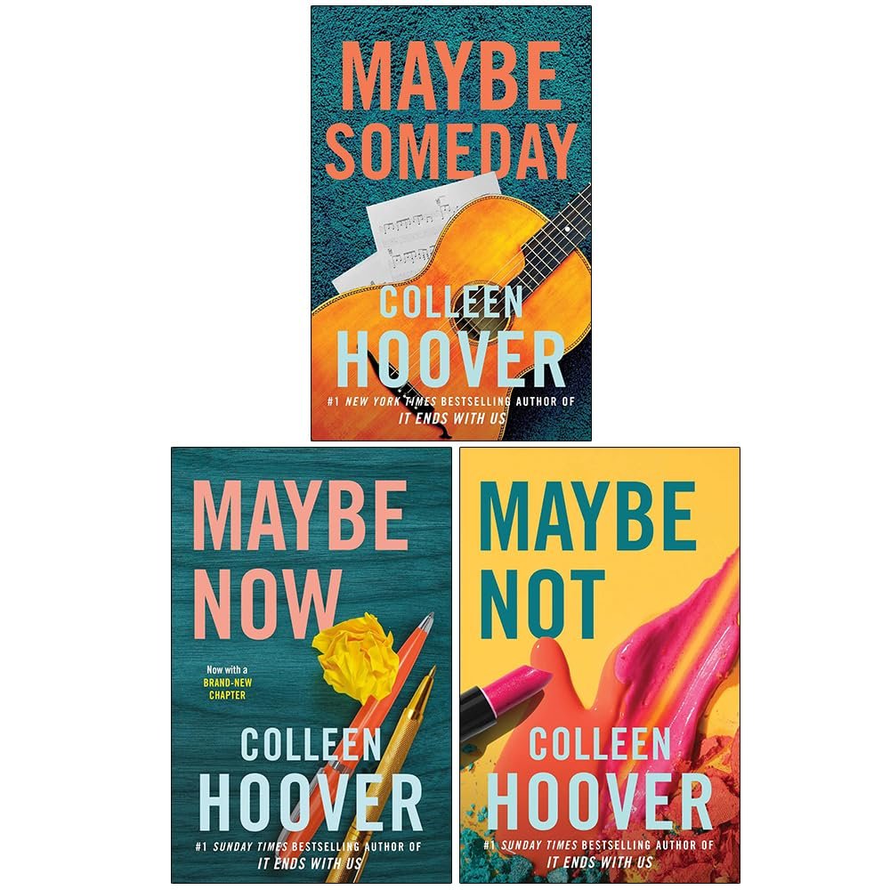 Maybe Someday 3 Books Collection Set By Colleen Hoover Maybe Someday; Maybe Not And Maybe Now Paperback