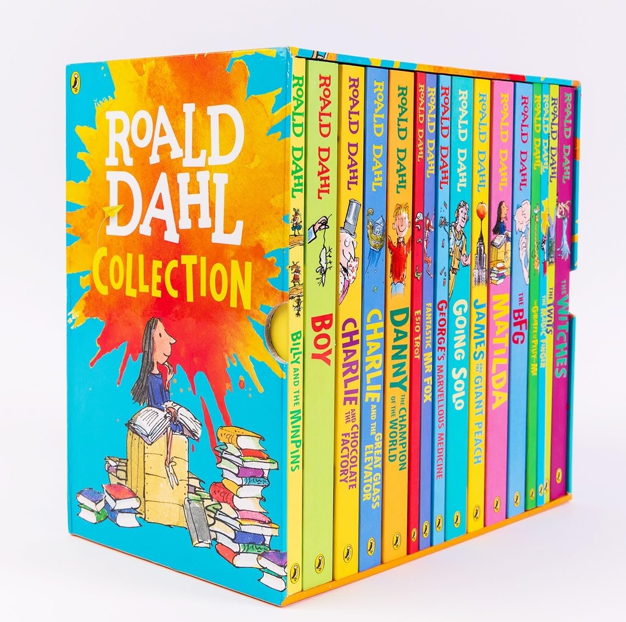 Roald Dahl Collection 16 Books Box Set Paperback