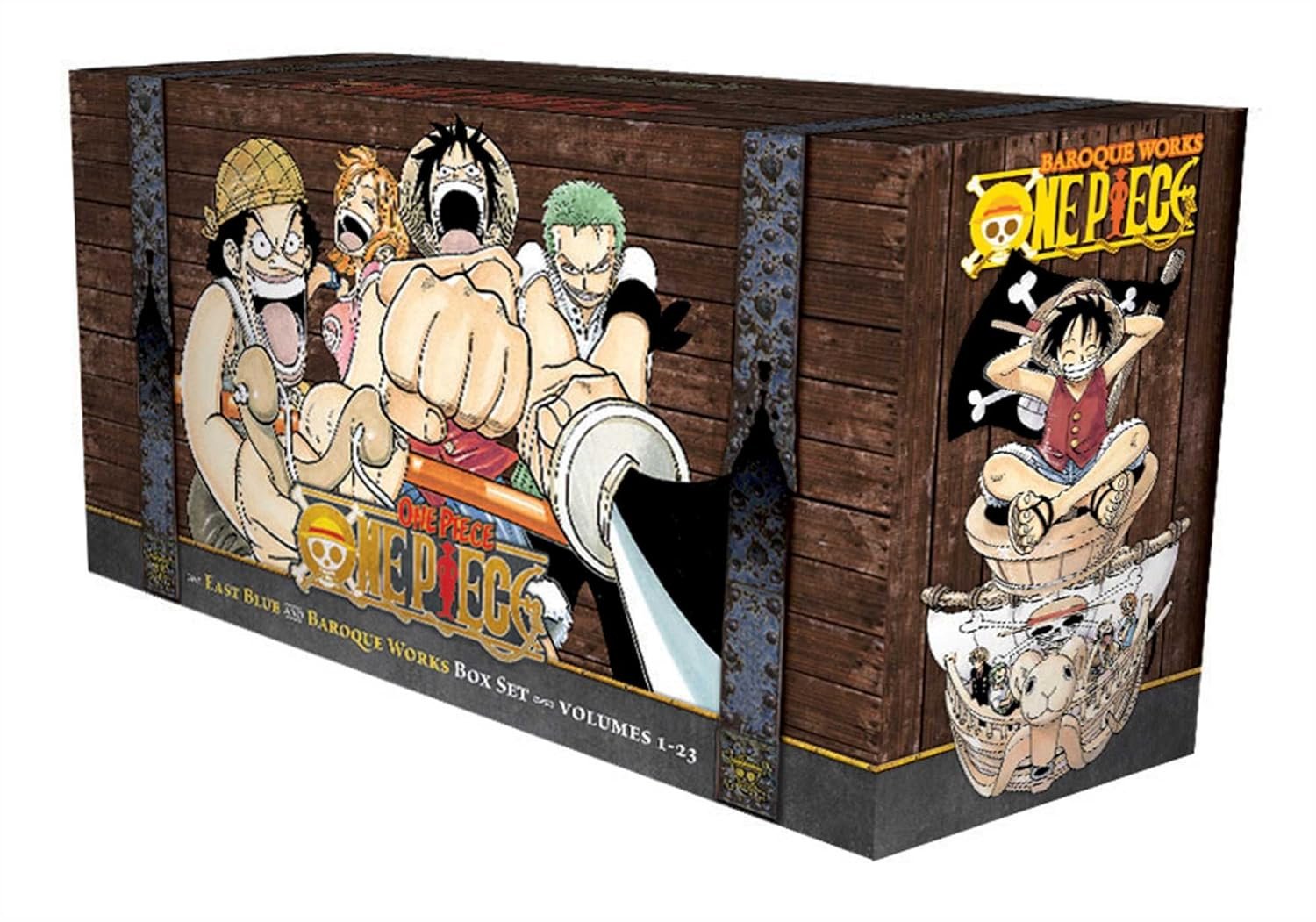 One Piece Box Set: East Blue and Baroque Works, Volumes 1-23 Paperback