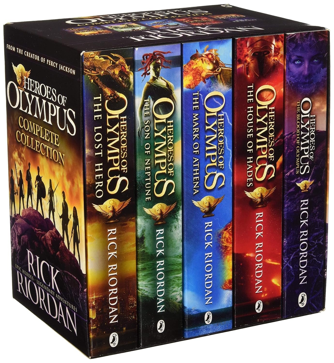 The Heroes Of Olympus - The Complete Series [Boxed Set] [Newest Set] Paperback