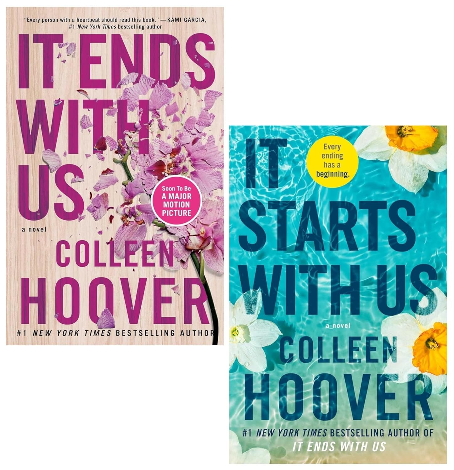 The Colleen Hoover Bestselling 2 Book Collection - It Ends with Us and It Starts with Us Paperback