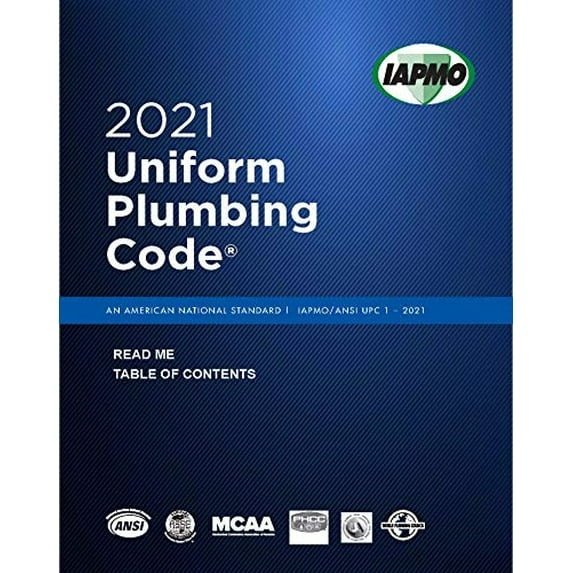 2021 Uniform Plumbing Code with Tabs Paperback
