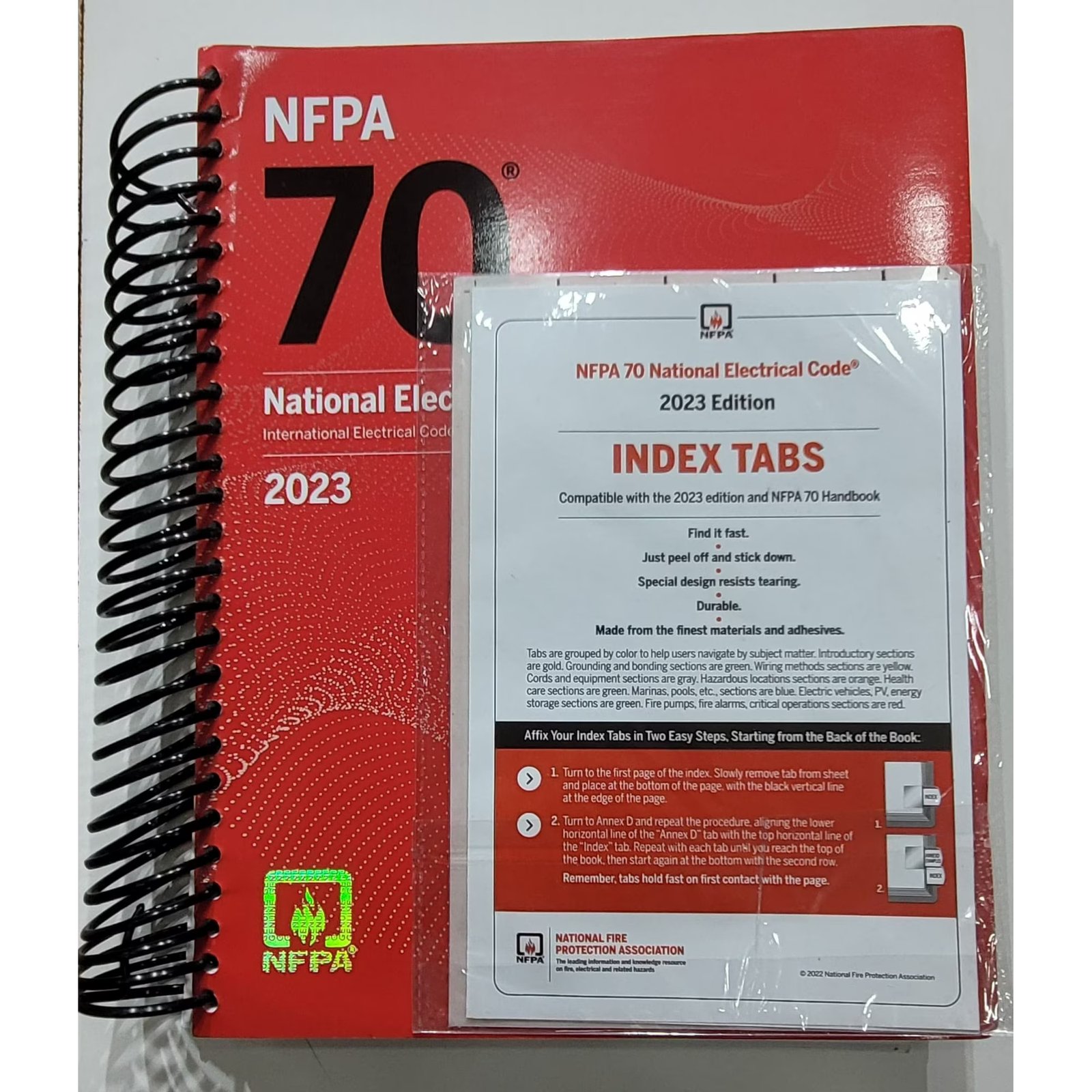 2023 NEC Code Book, Spiral Bound with Index Tab