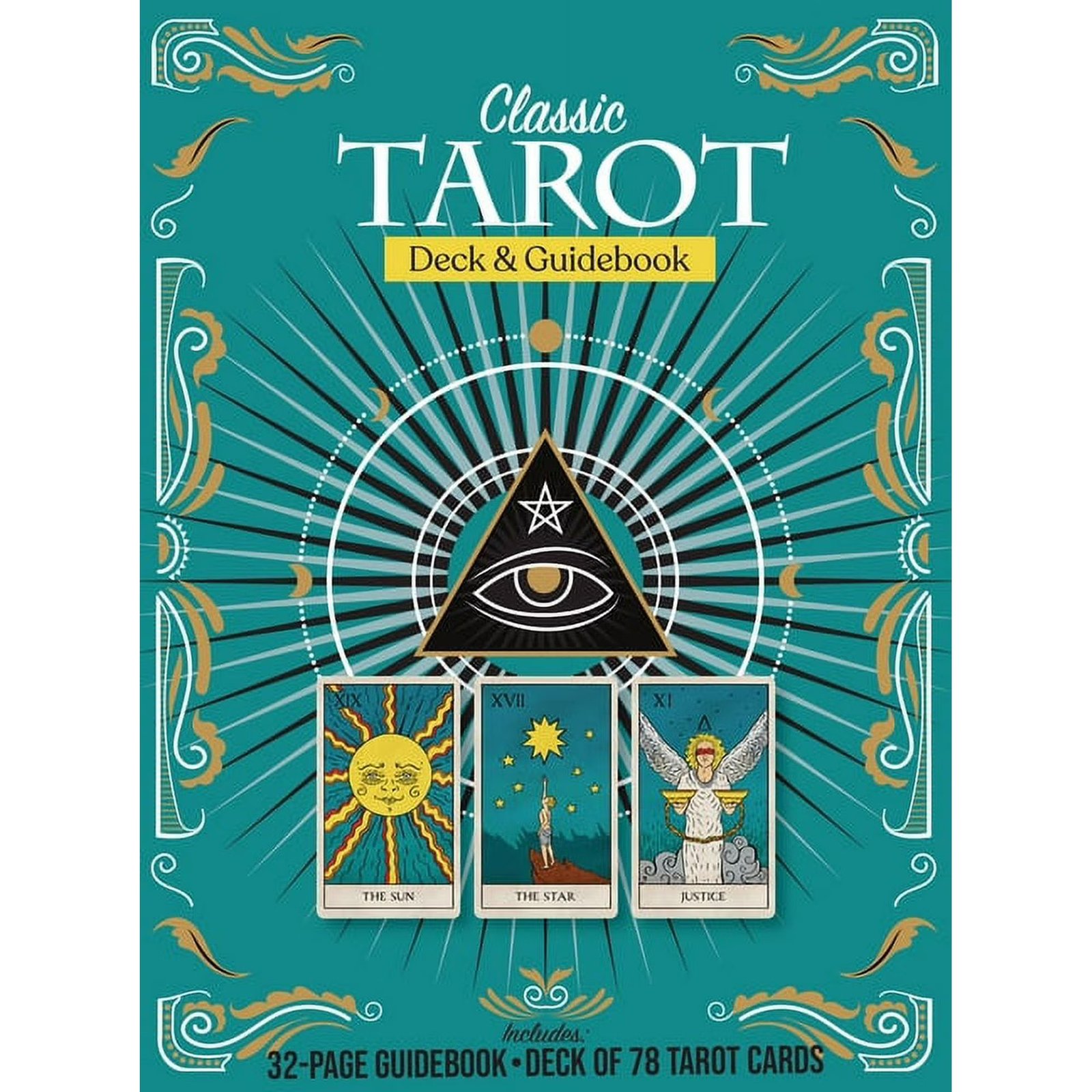 Classic Tarot Deck and Guidebook Kit : Includes: 32-page Guidebook, Deck of 78 Tarot Cards (Kit)