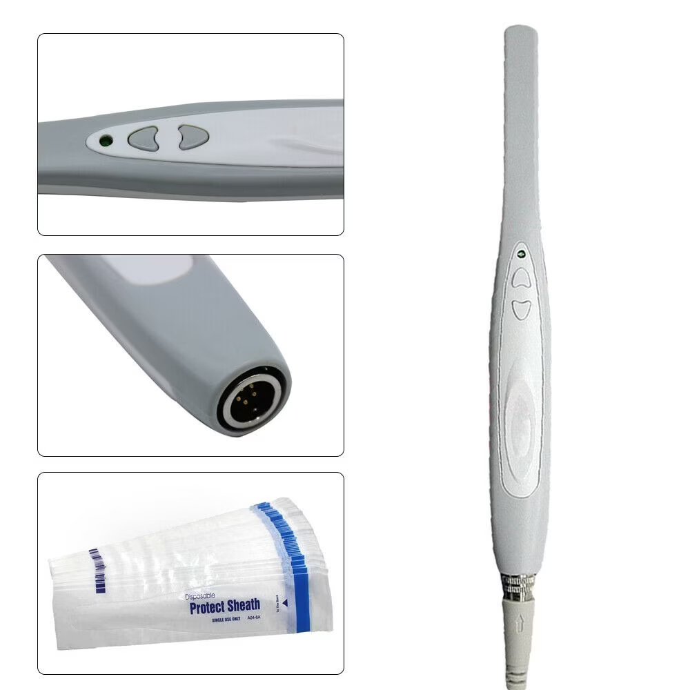 Dental Intraoral Oral Camera Focus Digital USB Clear Imaging Intra Oral 6 LED MD740B Dental Camera Intraoral Digital USB Imaging Intra Oral w/50 Sheaths 6 LED Dental Intraoral Camera Medical Imaging