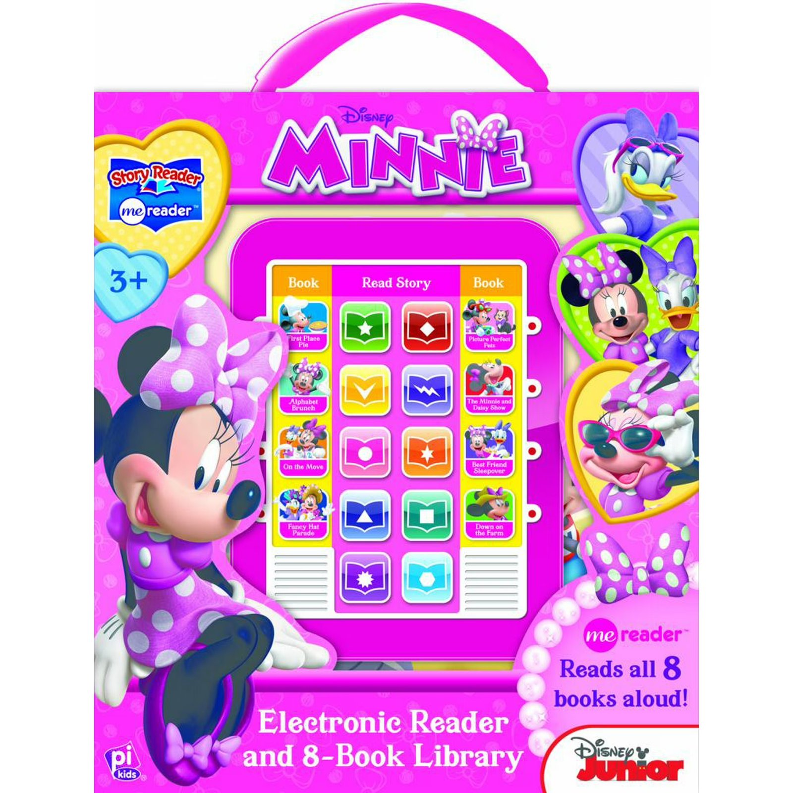 Disney Junior Minnie: Me Reader Electronic Reader and 8-Book Library Sound Book Set (Hardcover)