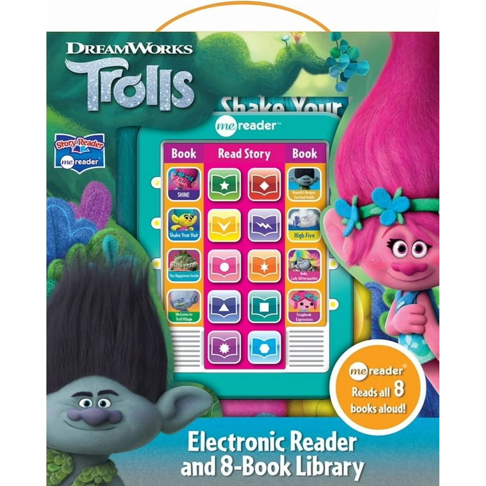 Dreamworks Trolls - Me Reader Electronic Reader 8 Book Library Box Set - PI Kids