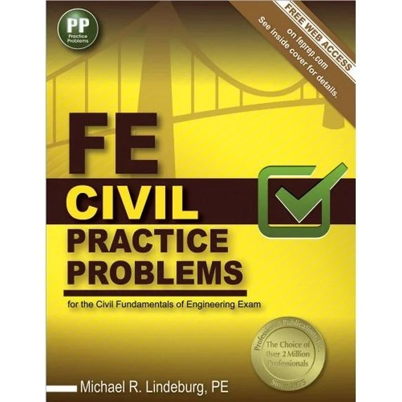FE Civil Practice Problems, 9781591264408, 1591264405, Paperback, First Edition, New edition
