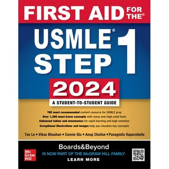 First Aid for the USMLE Step 1 2024 Paperback