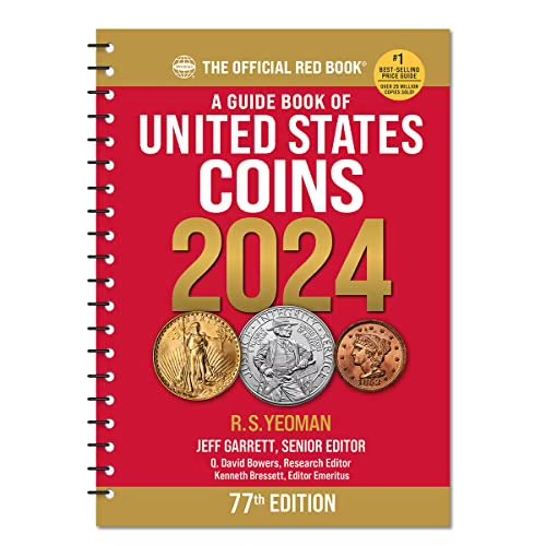 Guide Book of United States Coins 2024 (Spiral Bound) 978-0794850142