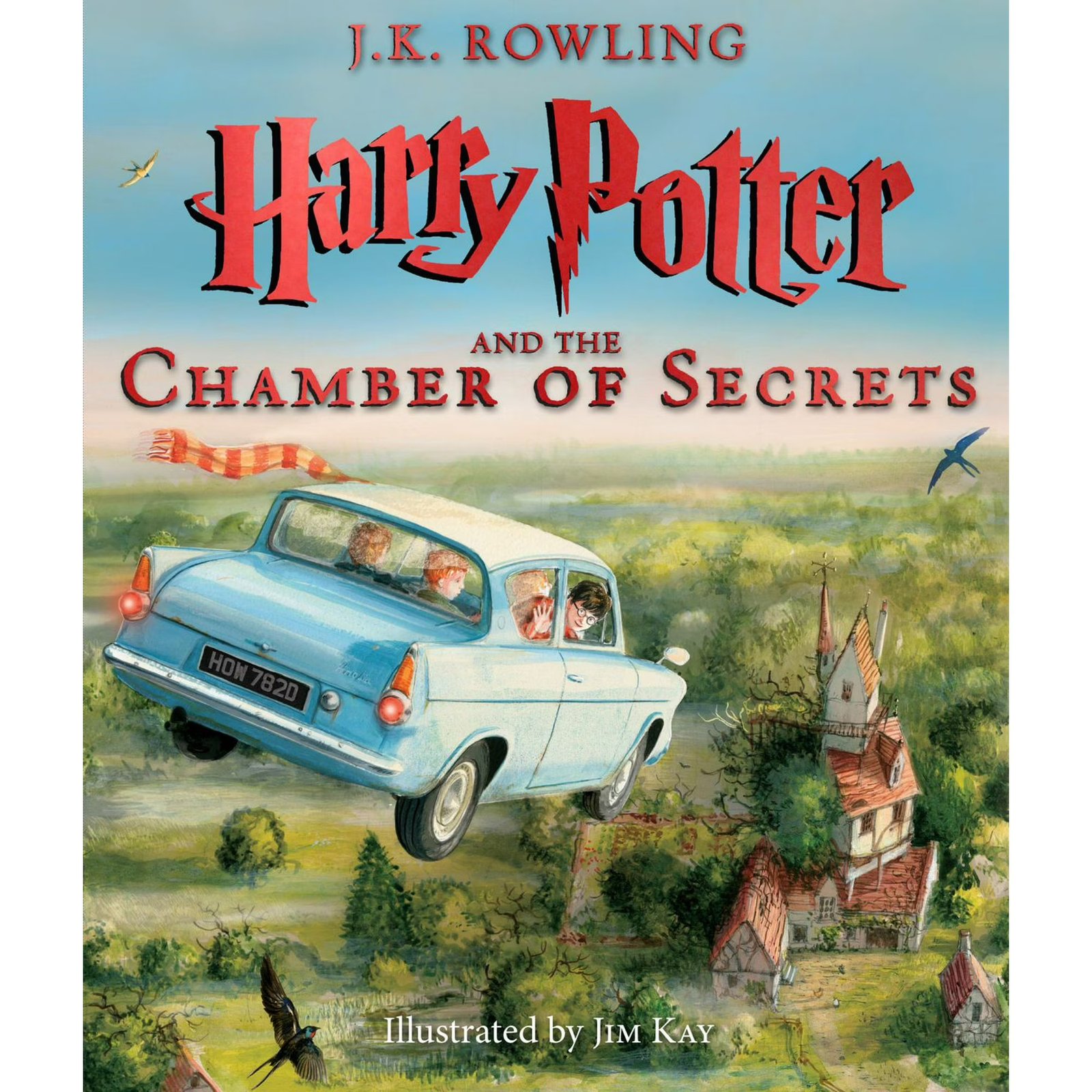 Harry Potter and the Chamber of Secrets (Illustrated edition) (Hardcover)  978-0545791328