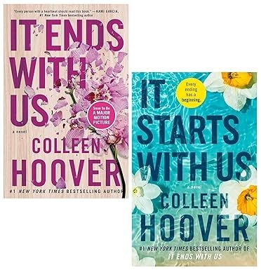 It Starts with Us, It Ends with Us 2 Books Collection Set By Colleen Hoover B0D4R42B2T