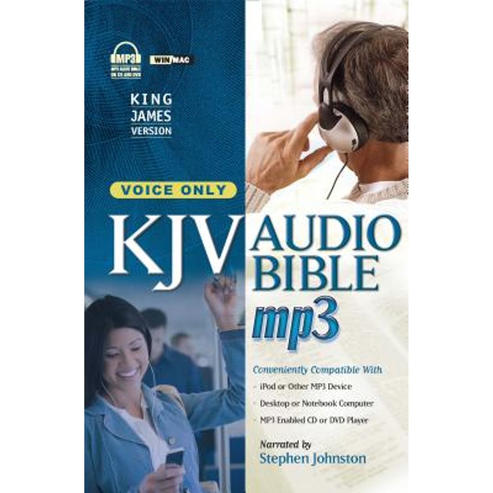 KJV Voice Only Audio Bible (CD-Audio) 978-1598569322