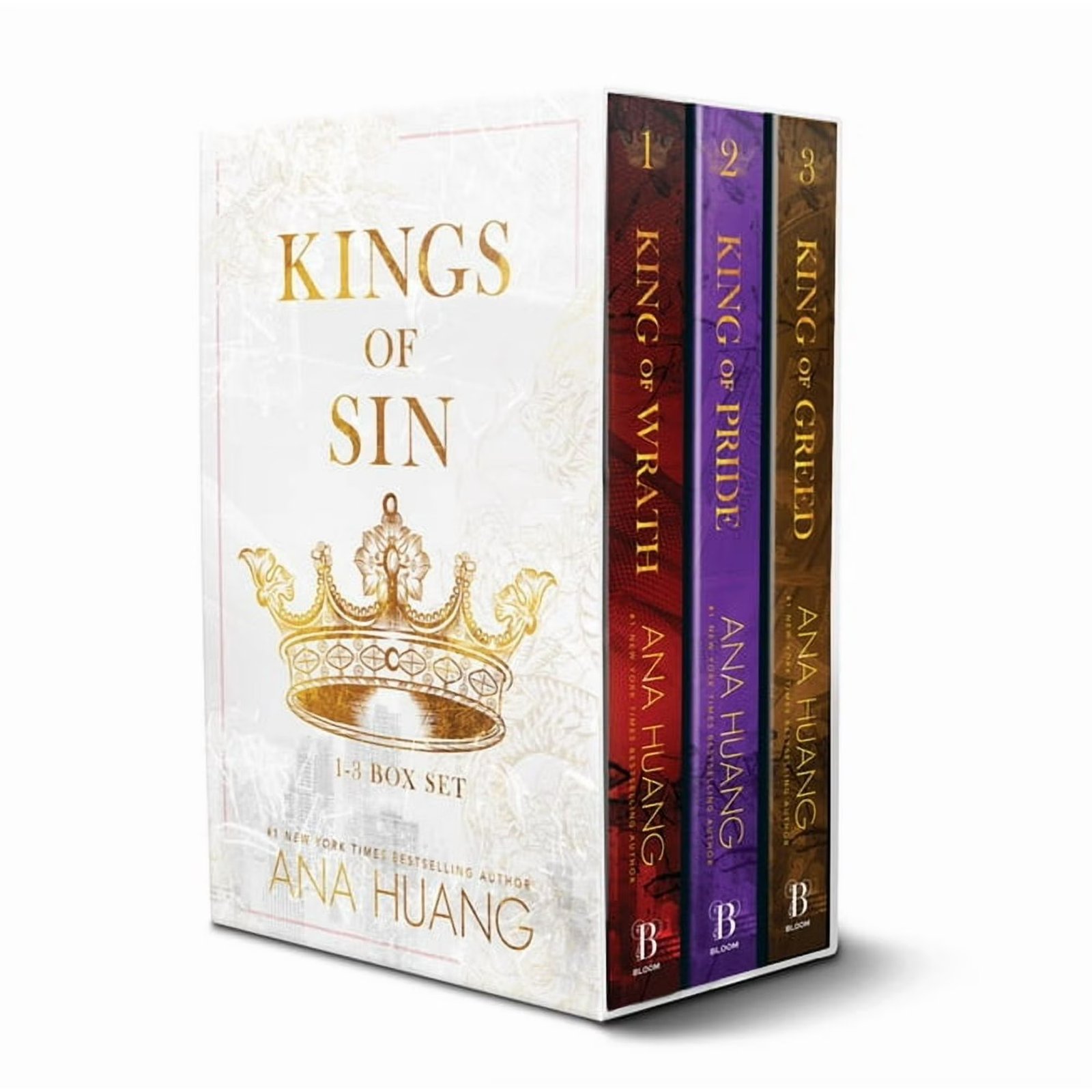 Kings of Sin Series 3 Books Collection Set (King of Wrath, King of Pride, King of Greed) 978-1464275371