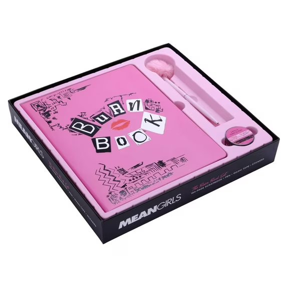 Mean Girls: Burn Book Scrapbook Set, (Paperback) 979-8886635669