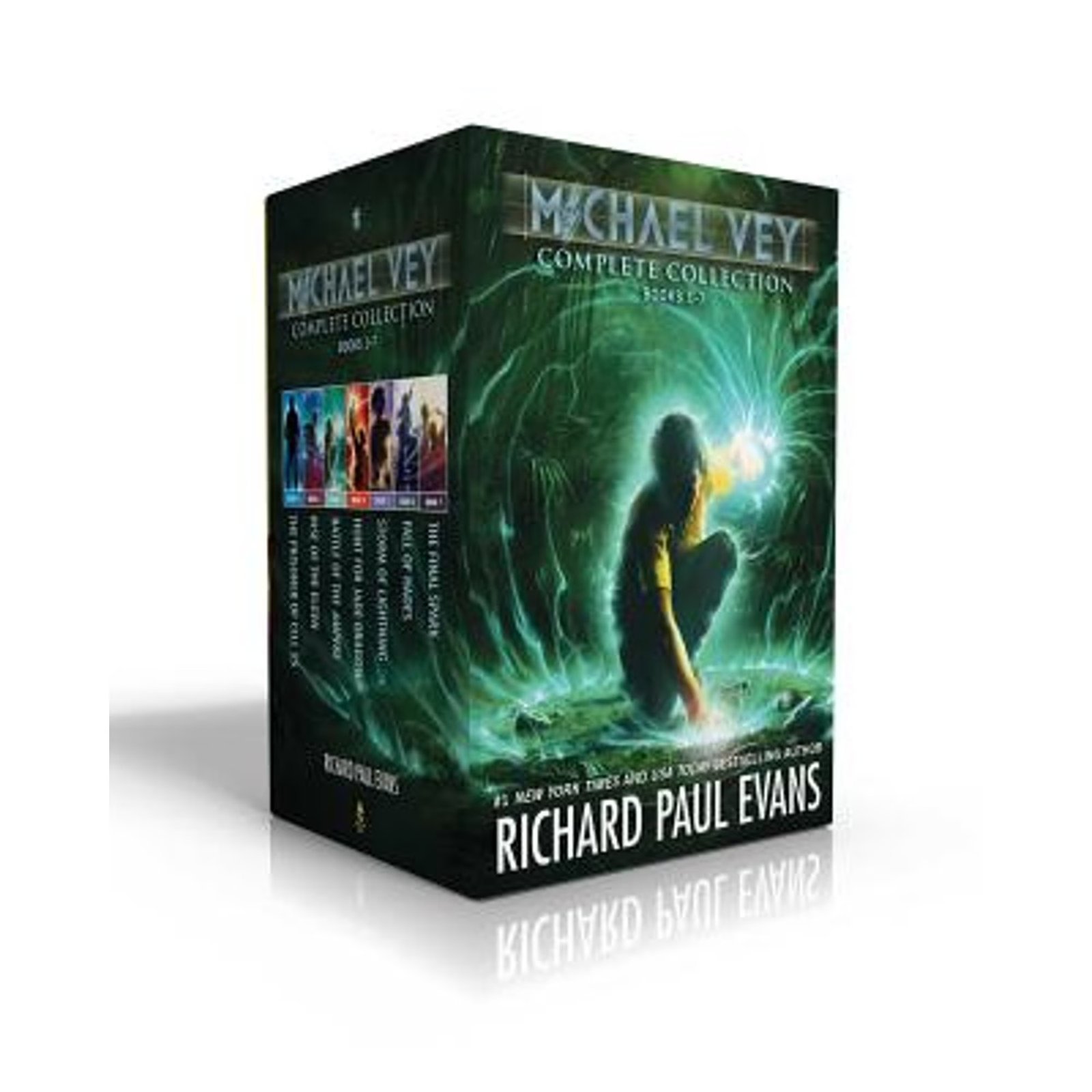 Michael Vey Complete Collection Books 1-7 (Boxed Set): Michael Vey; Michael Vey 2; Michael Vey 3; Michael Vey 4; Michael Vey 5; Michael Vey 6; Michael Vey 7 Paperback  978-1534416208