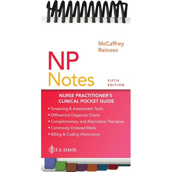 NP Notes: Nurse Practitioner's Clinical Pocket Guide, (Spiral-Bound)  ‎ 978-1719650991