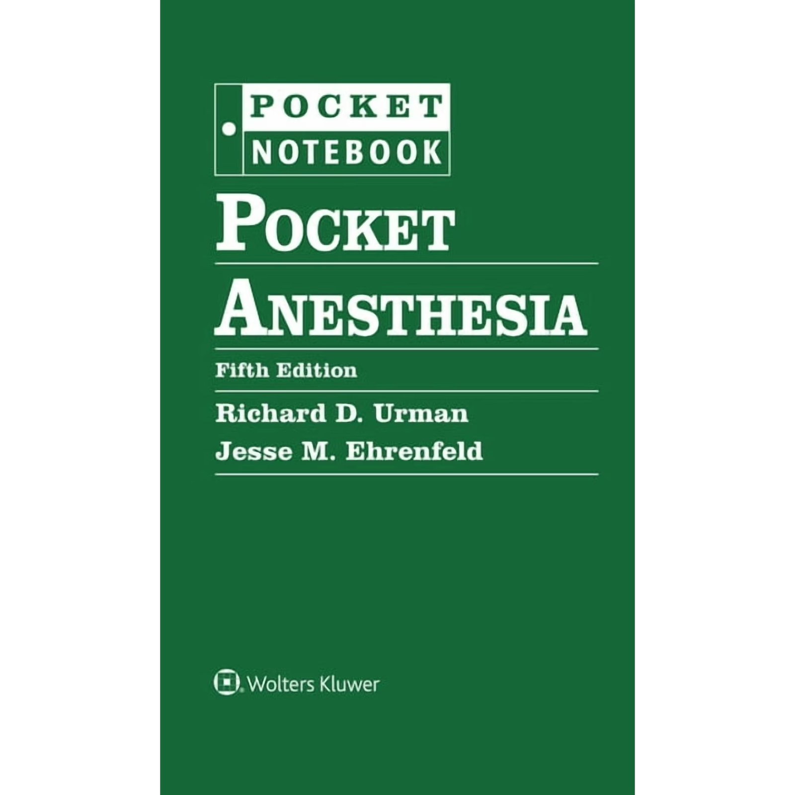Pocket Anesthesia (Paperback)