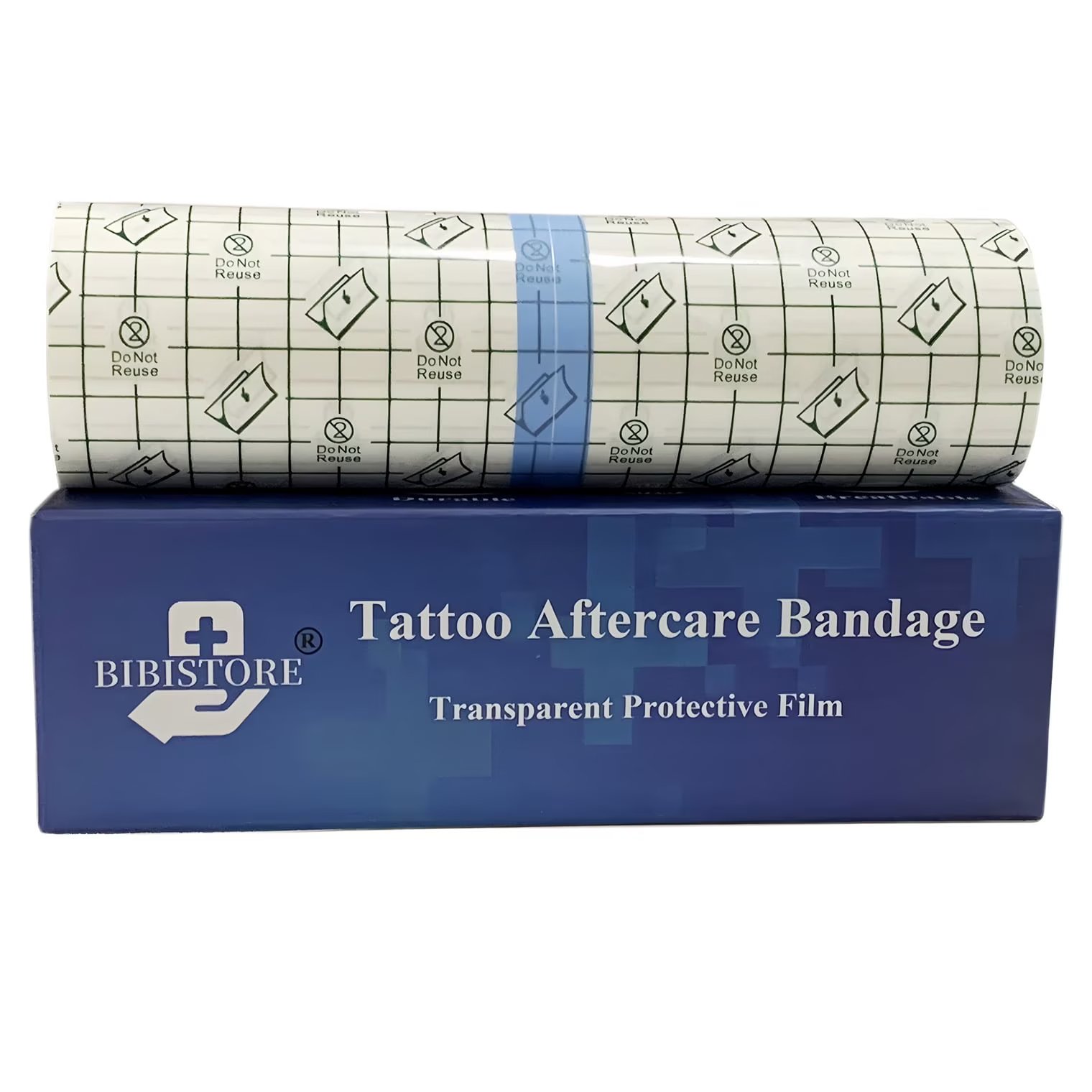 Tattoo Aftercare Bandage Roll, Tattoo Ink Wrap with Sliding Cut 6''x2.2 Yard, Second Skin Derm Shield Protection Transparent Film Dressing Waterproof Breathable Stretch Adhesive Cover Tattoo Supplies B0BN2VBS72