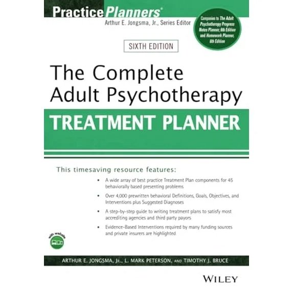 The Complete Adult Psychotherapy Treatment Planner (Paperback) 1119629934 9781119629931