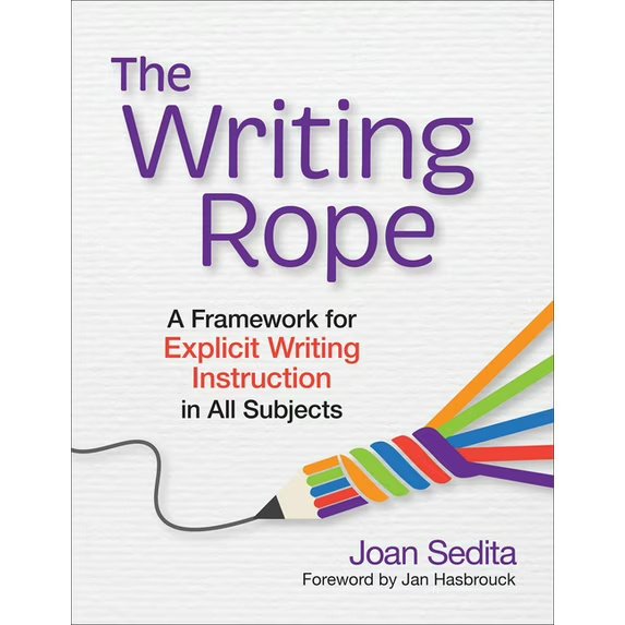The Writing Rope : A Framework for Explicit Writing Instruction in All Subjects (Paperback) 978-1681255897