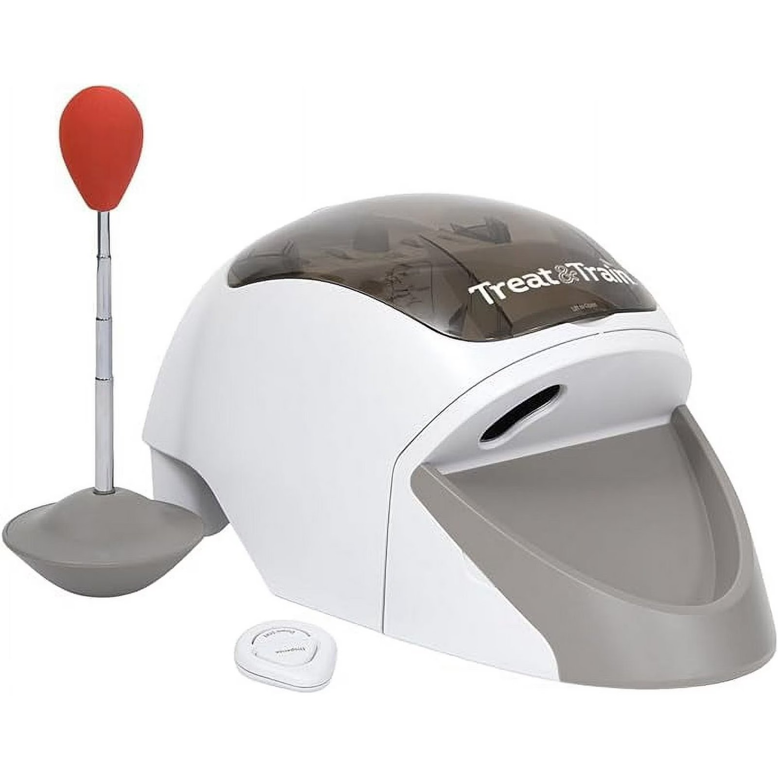 Treat&Train - Remote Treat Dispensing Dog Training System, Positive Reinforcement, Calm Behavior, Distraction Avoidance, Includes Instruction Booklet, Target Wand & Remote, for Dogs 6 Months & Up B0CJ3CSV3G