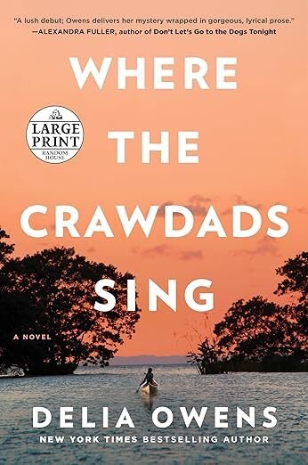 Where the Crawdads Sing: Reese's Book Club (a Novel) (Paperback)(Large Print)  978-1984827616
