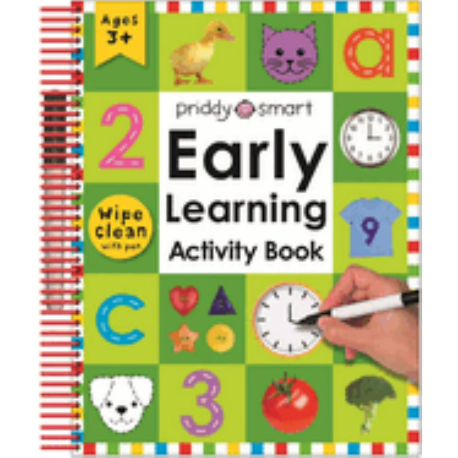Wipe Clean: Early Learning Activity Book (Spiral-Bound) 978-0312499228